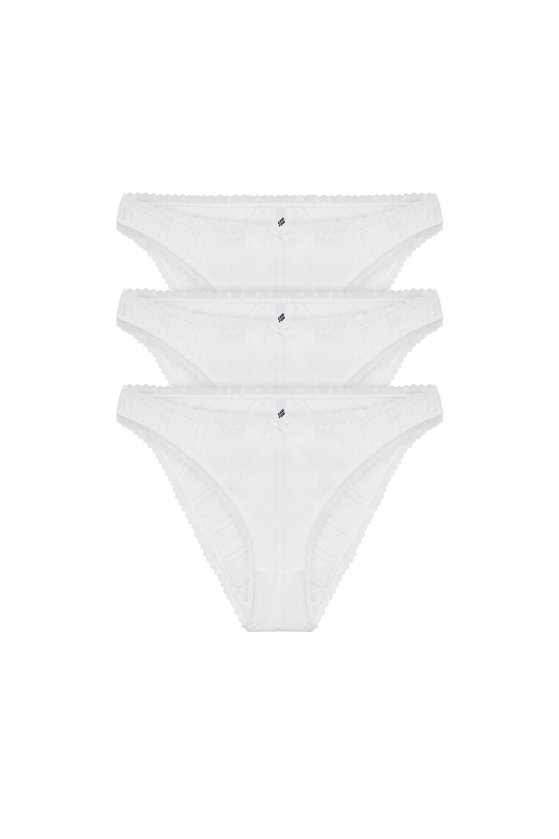 The High Rise: 3-Pack White - Image 3