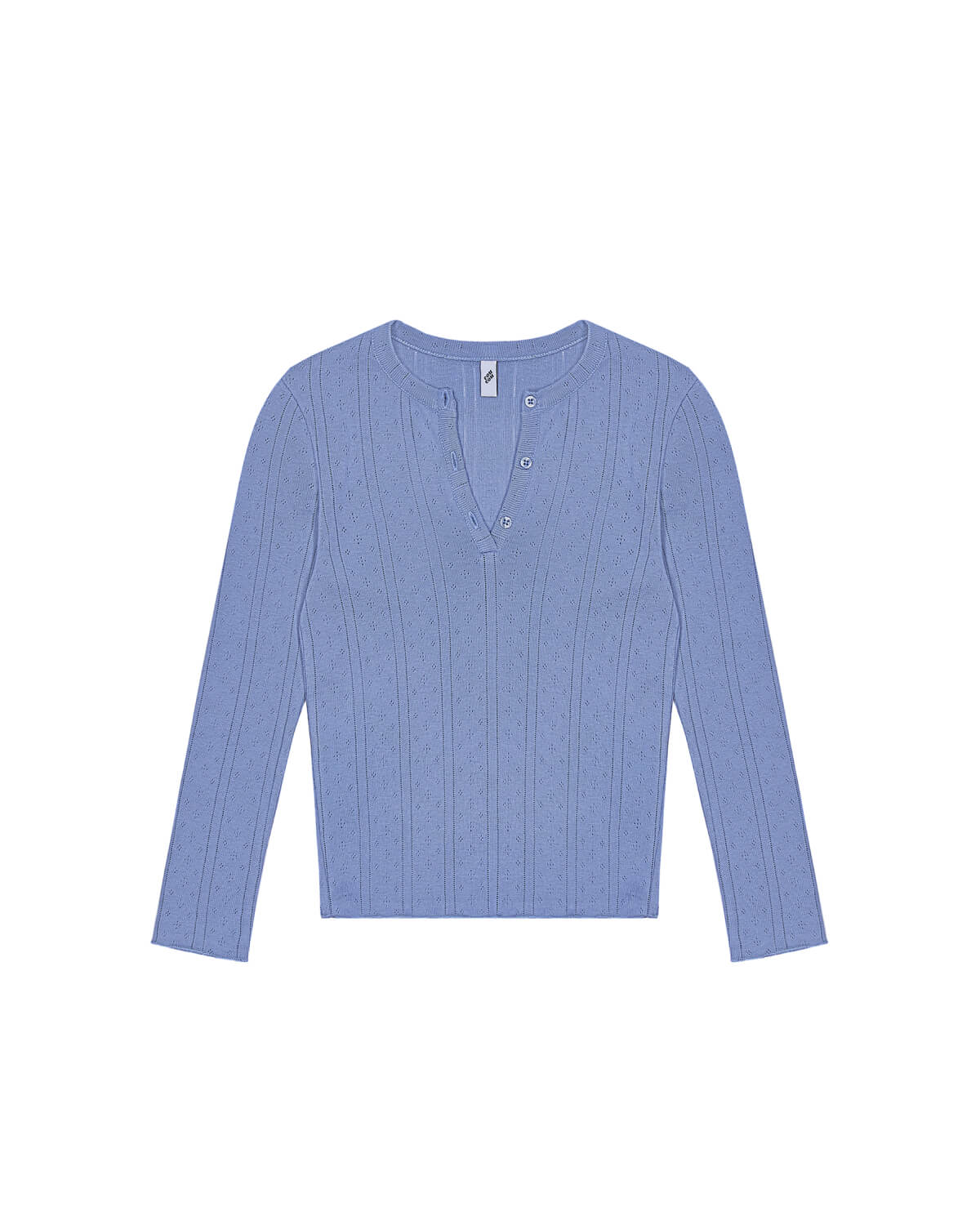The Baby Henley French Blue - Image 3
