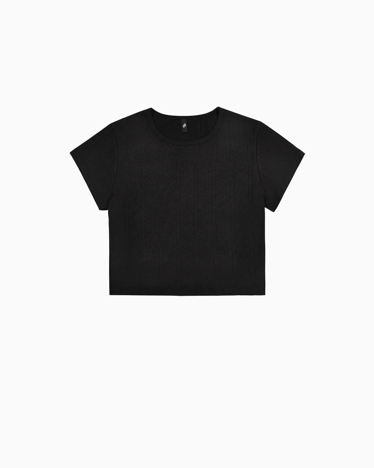 The Baby Tee Black
