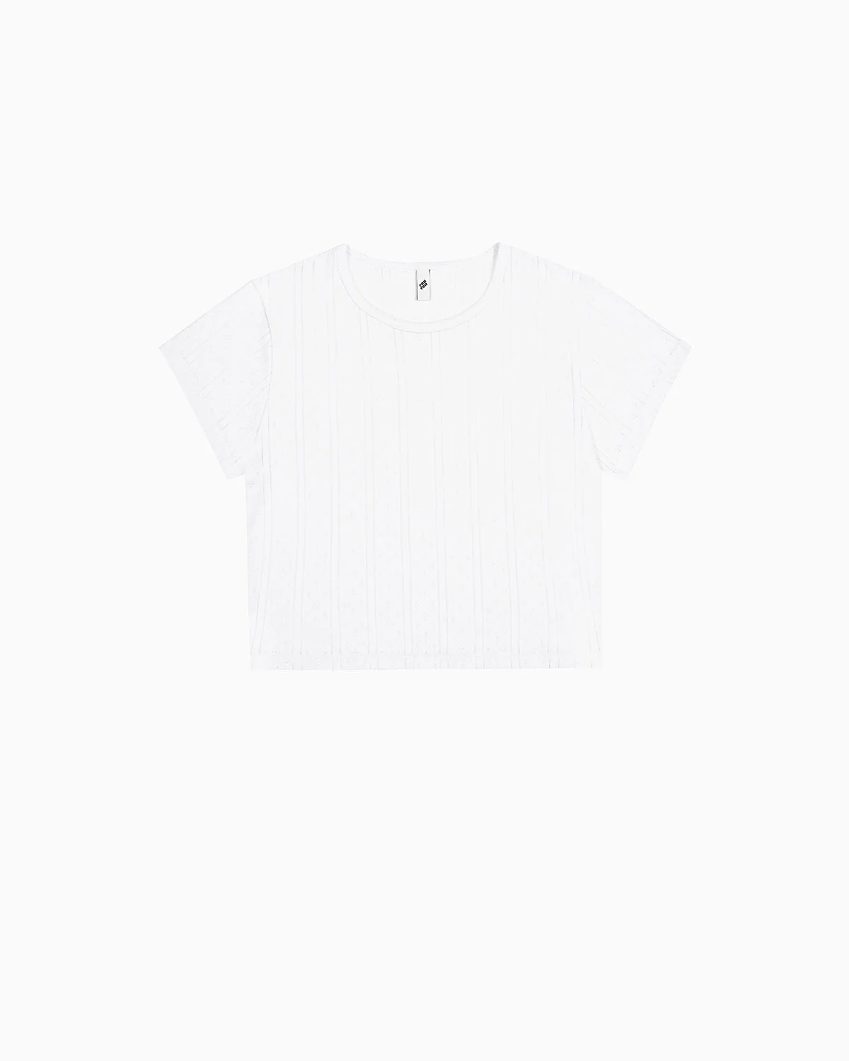 The Baby Tee White