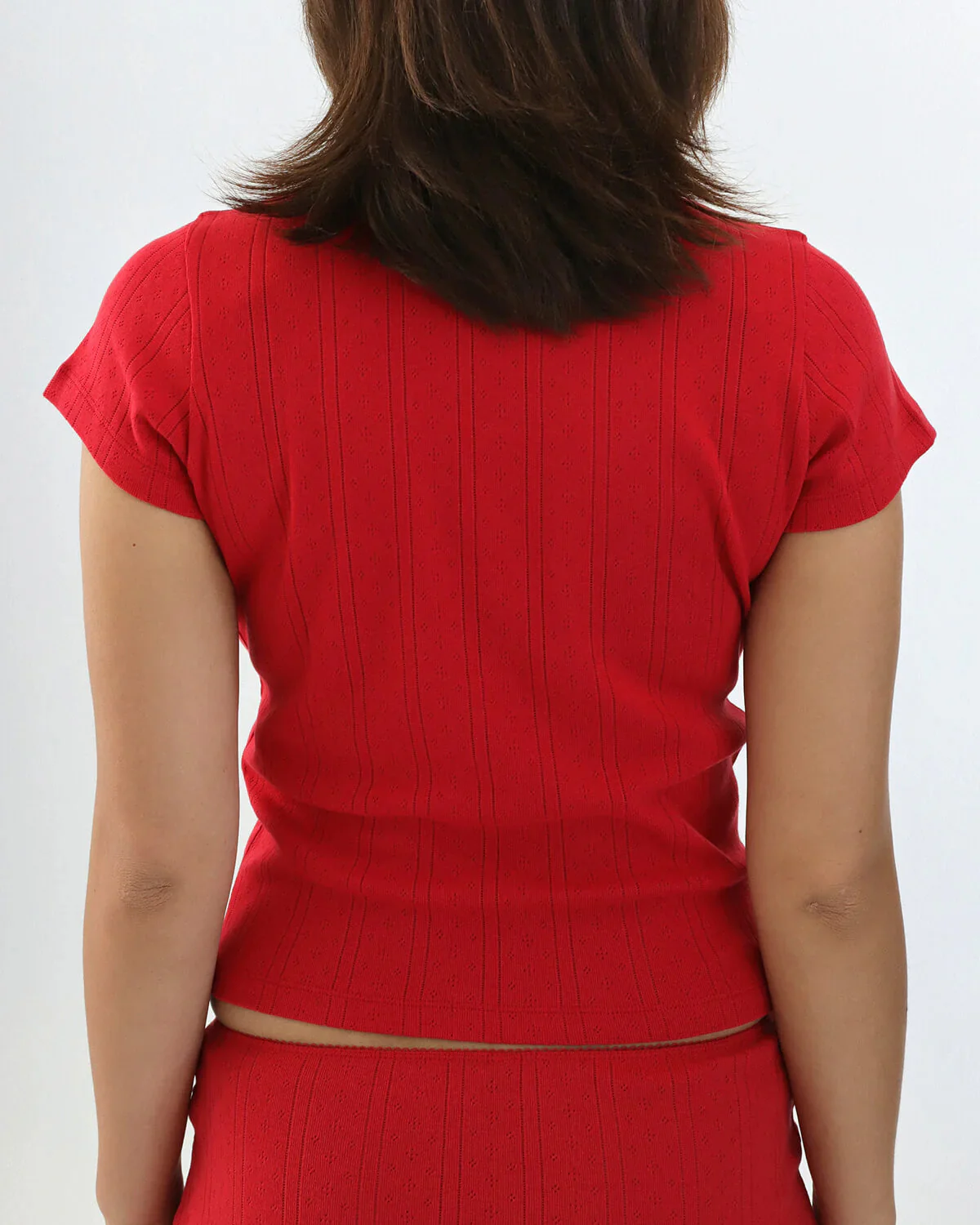 The Baby Tee Cherry Red - Image 6