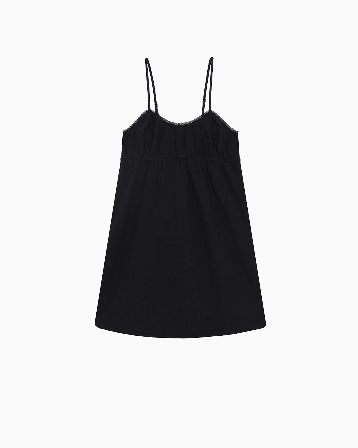 The Babydoll: Cotton Voile Black