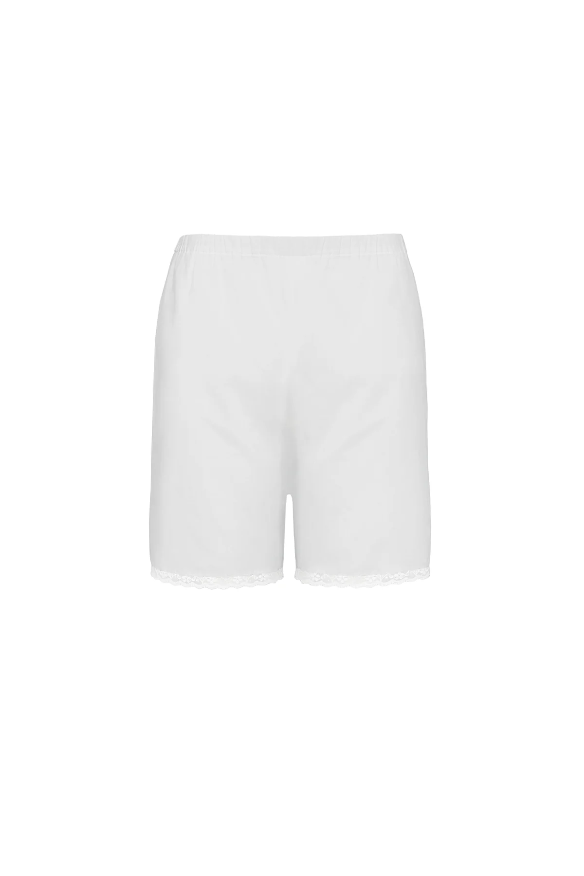 The Bermuda Short: Cotton Voile White - Image 3