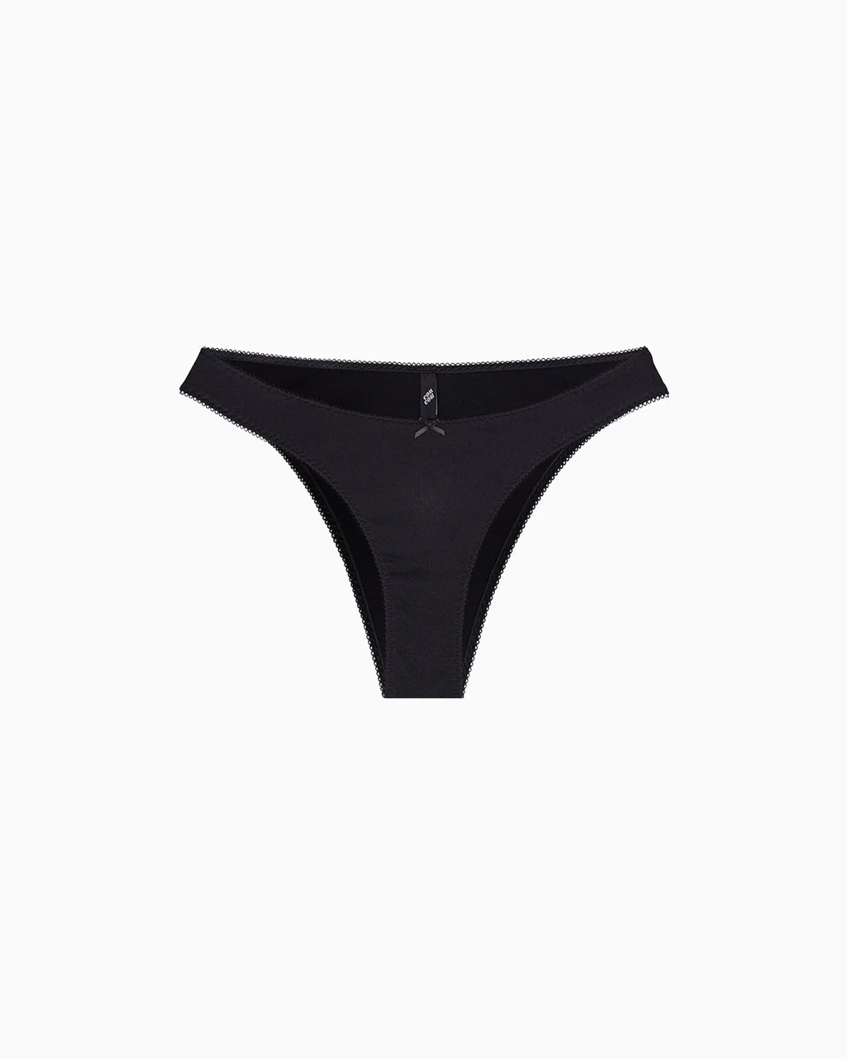 The Brazilian: Cotton Jersey Black