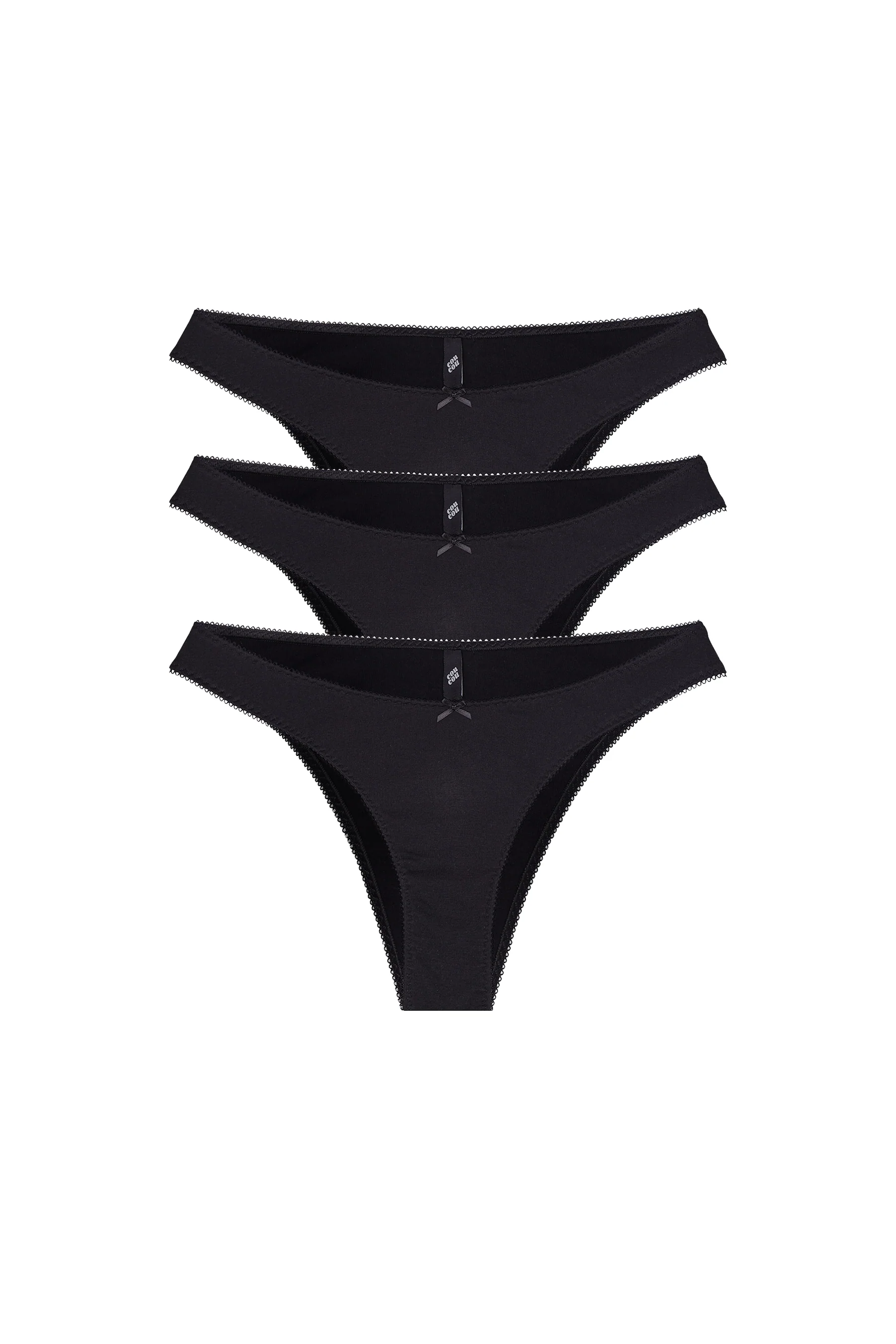 The Brazilian: Cotton Jersey Black - Image 3