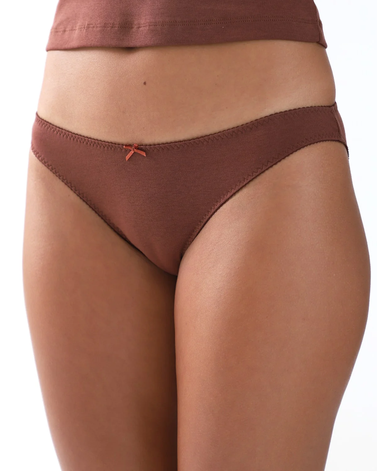 The Brief: Cotton Jersey Brown - Image 4