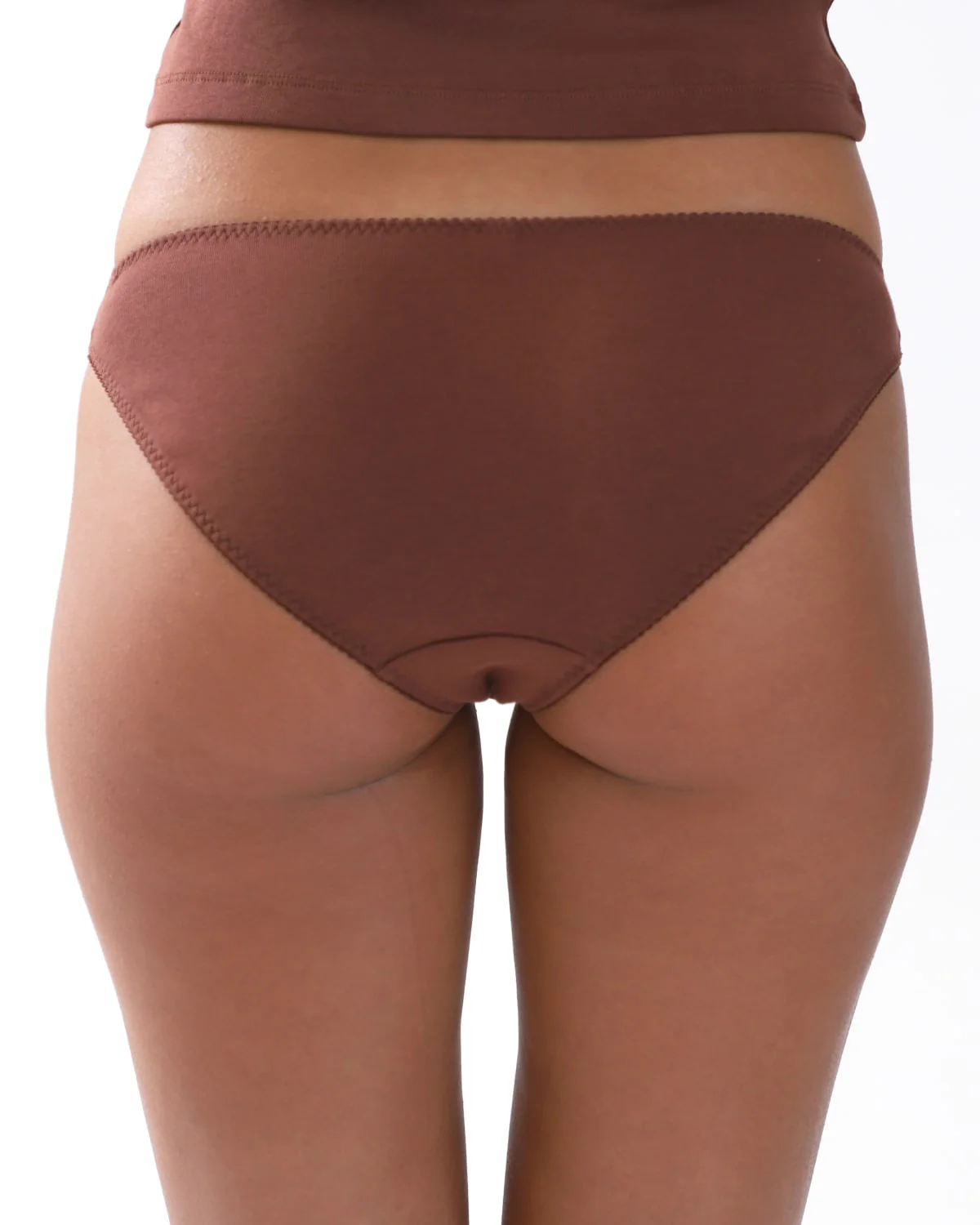 The Brief 3-Pack: Cotton Jersey Brown, Baby Pink, Black - Image 5