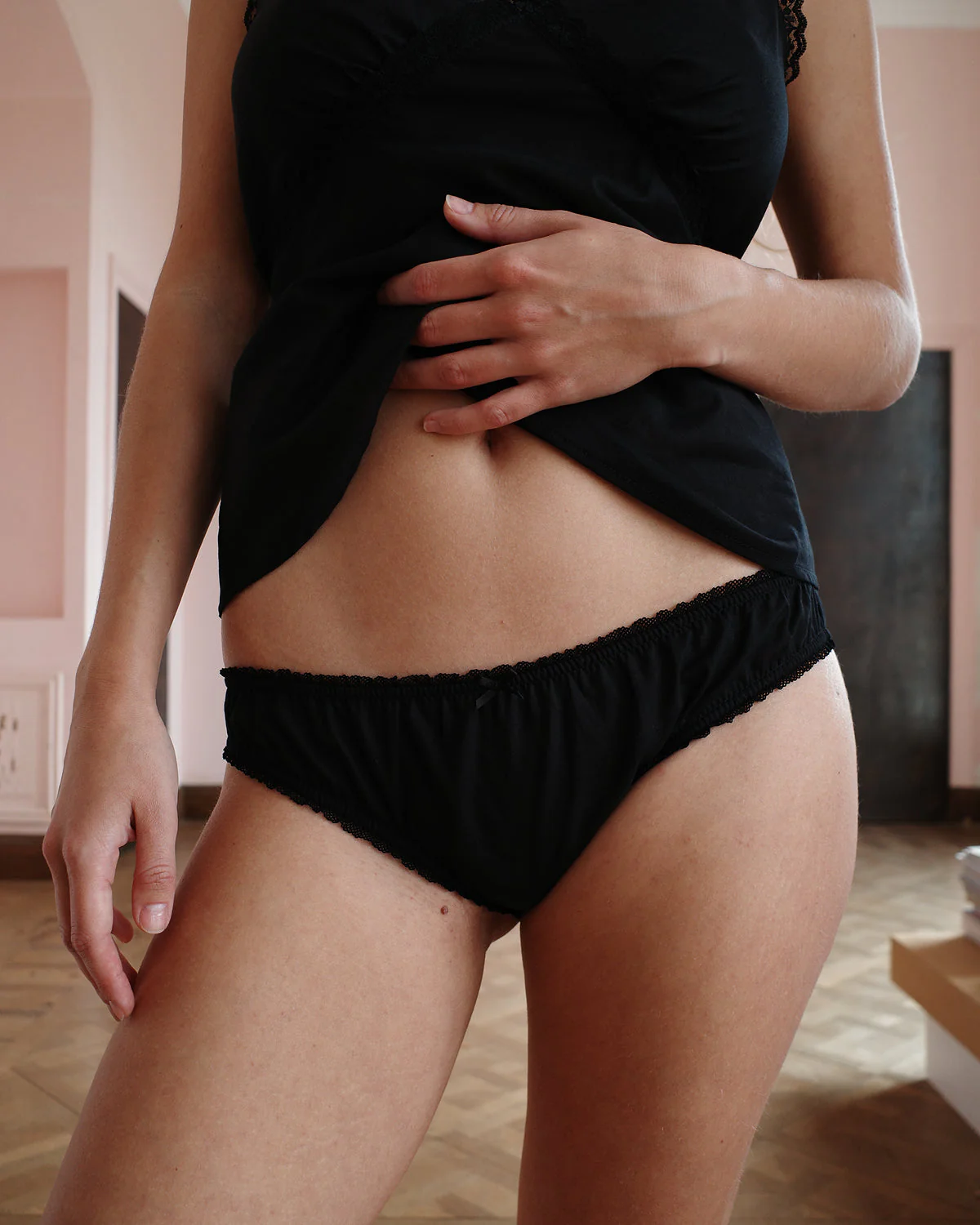 The Brief 3-Pack: Cotton Voile Black - Image 6