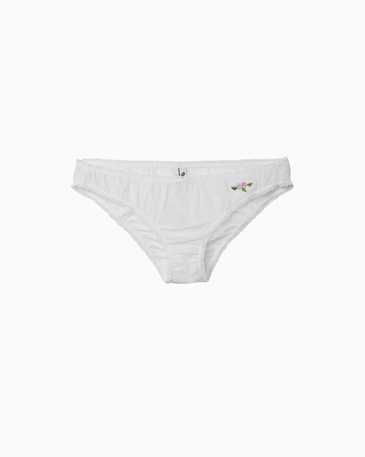 The Fleur Brief: Cotton Voile White
