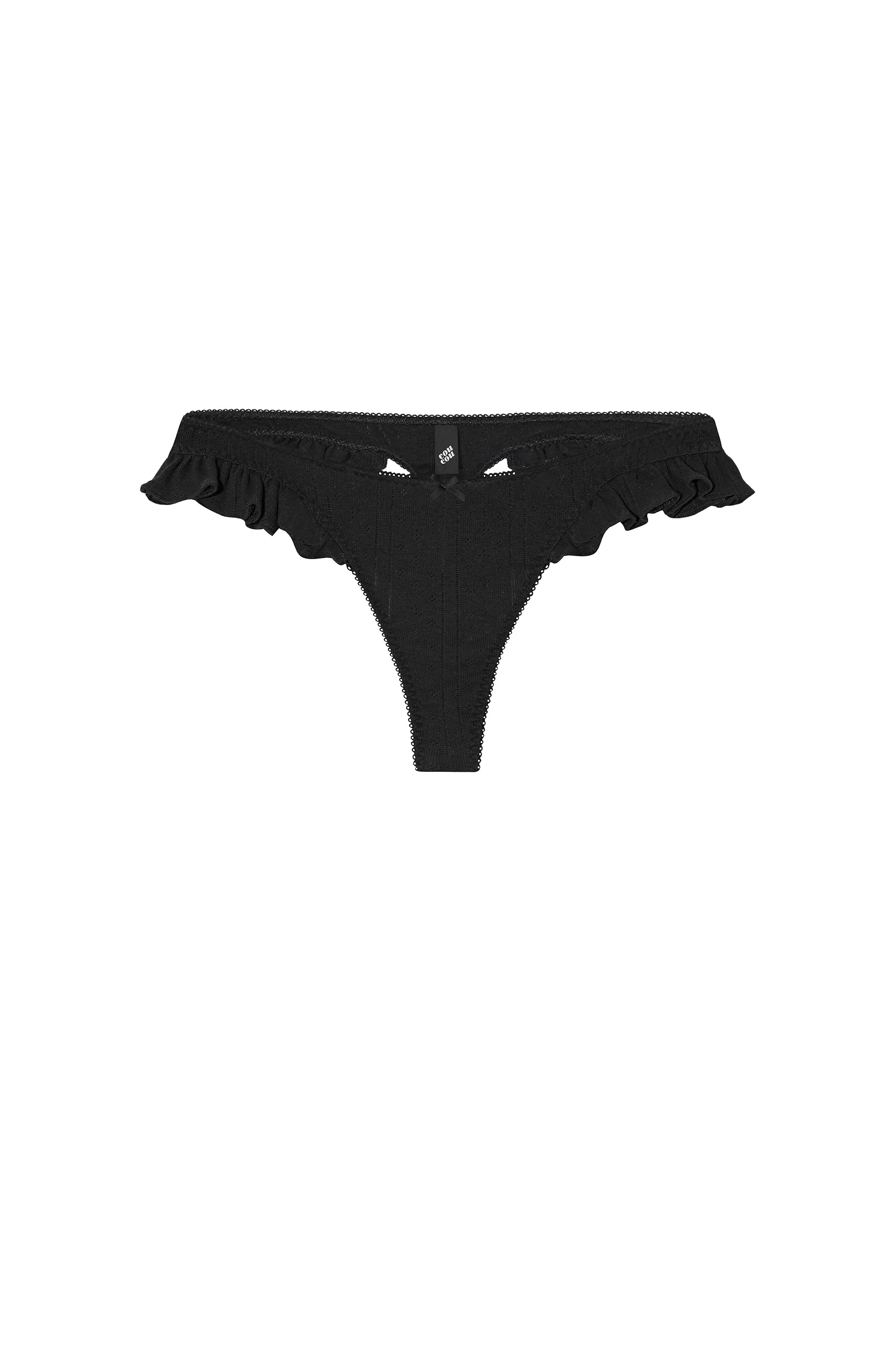The Butterfly Thong Black - Image 3