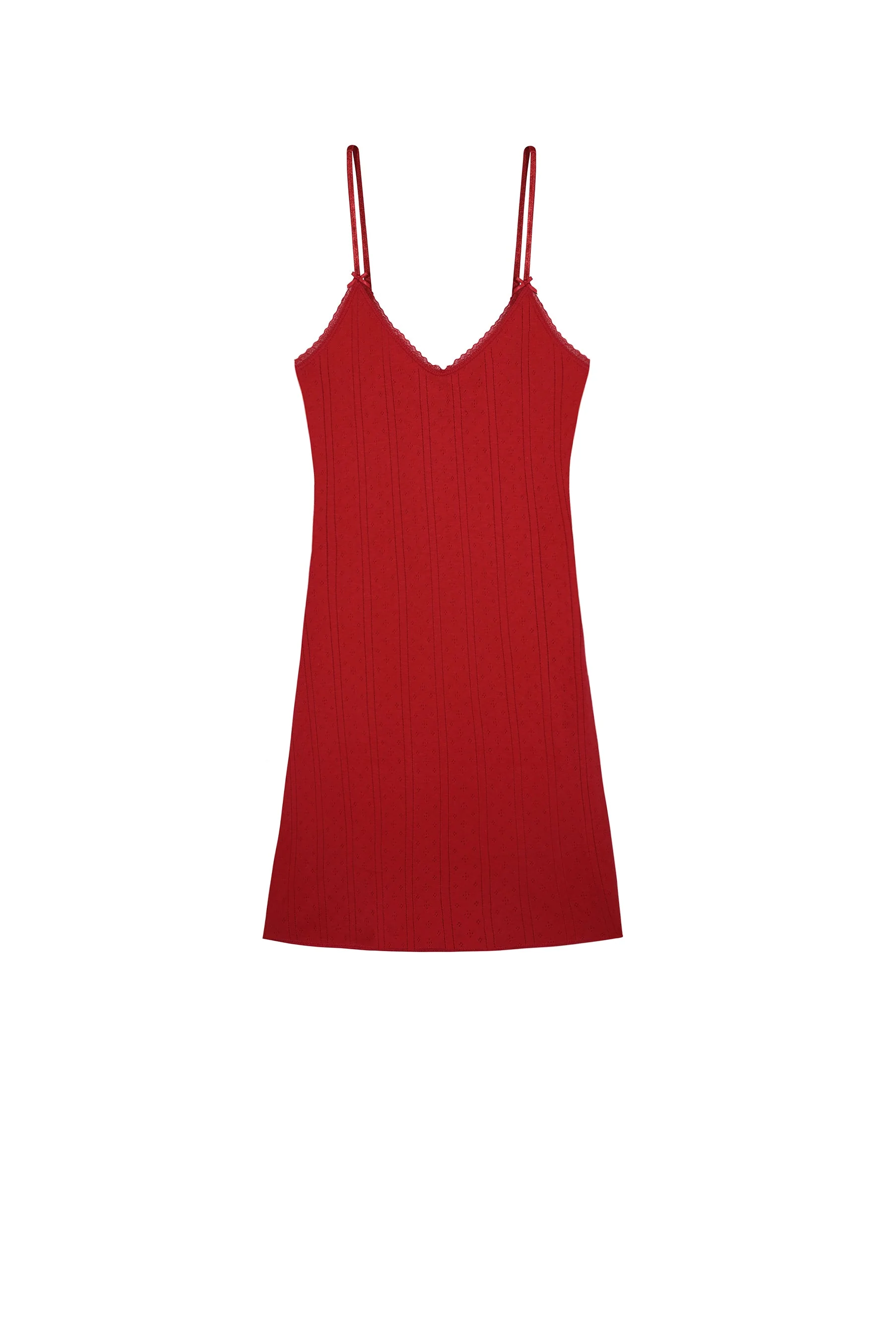 The Cami Slip Cherry Red - Image 3