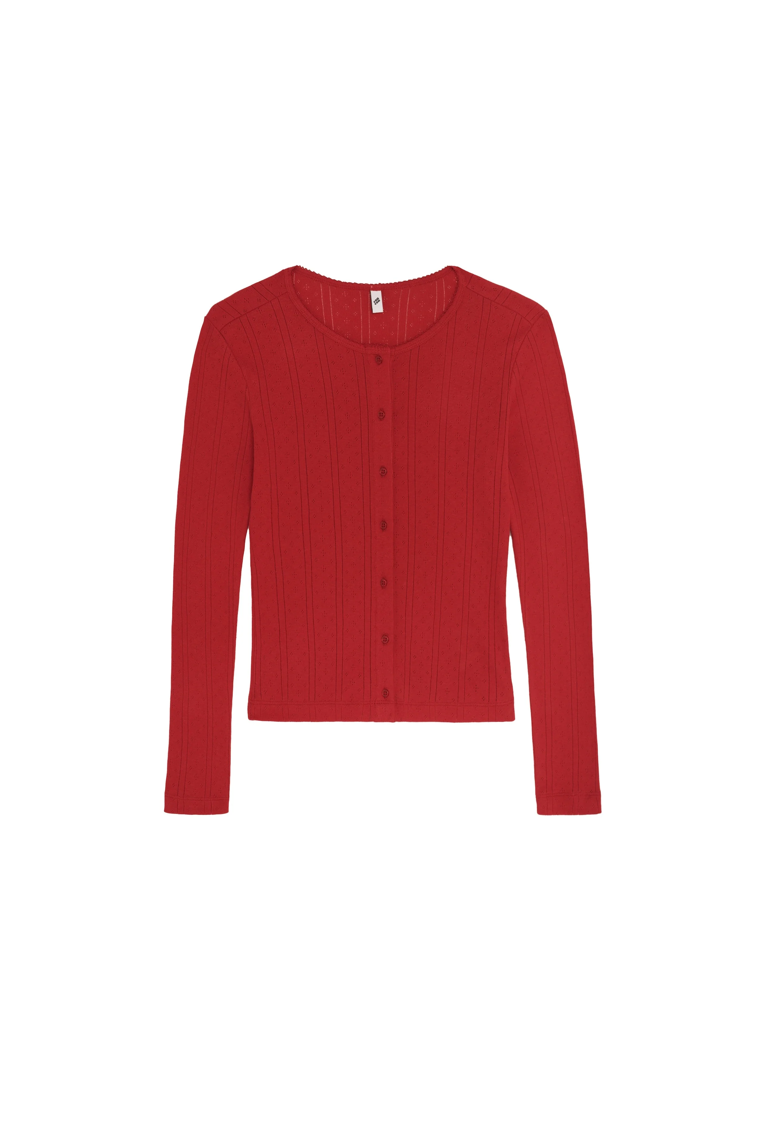 The Cardigan Cherry Red - Image 3