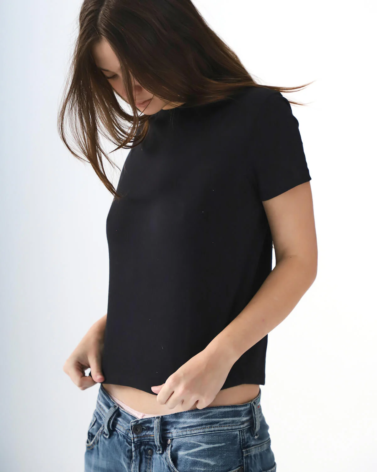 The Classic Tee: Heritage Cotton Black - Image 4