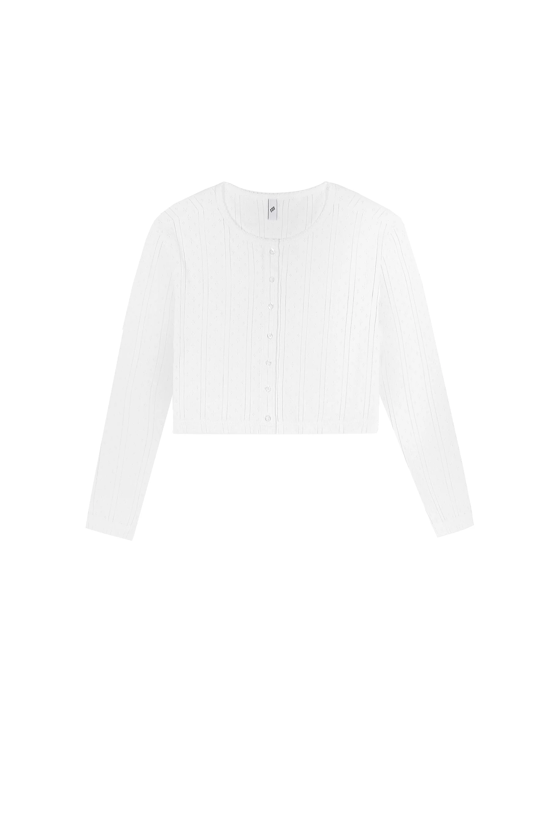The Crop Cardi White - Image 3