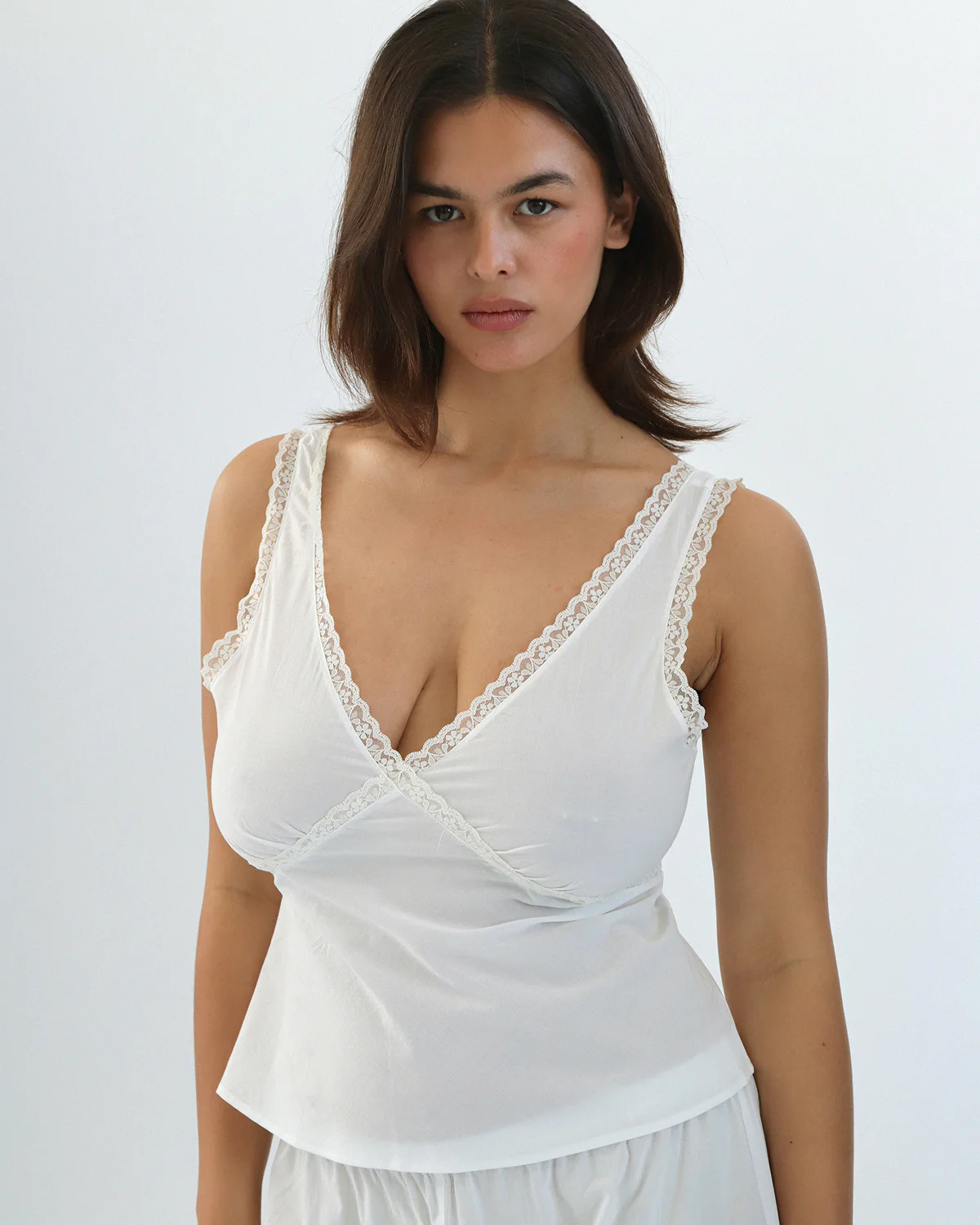 The Iris Tank 2-Pack: Cotton Voile Black & White - Image 5