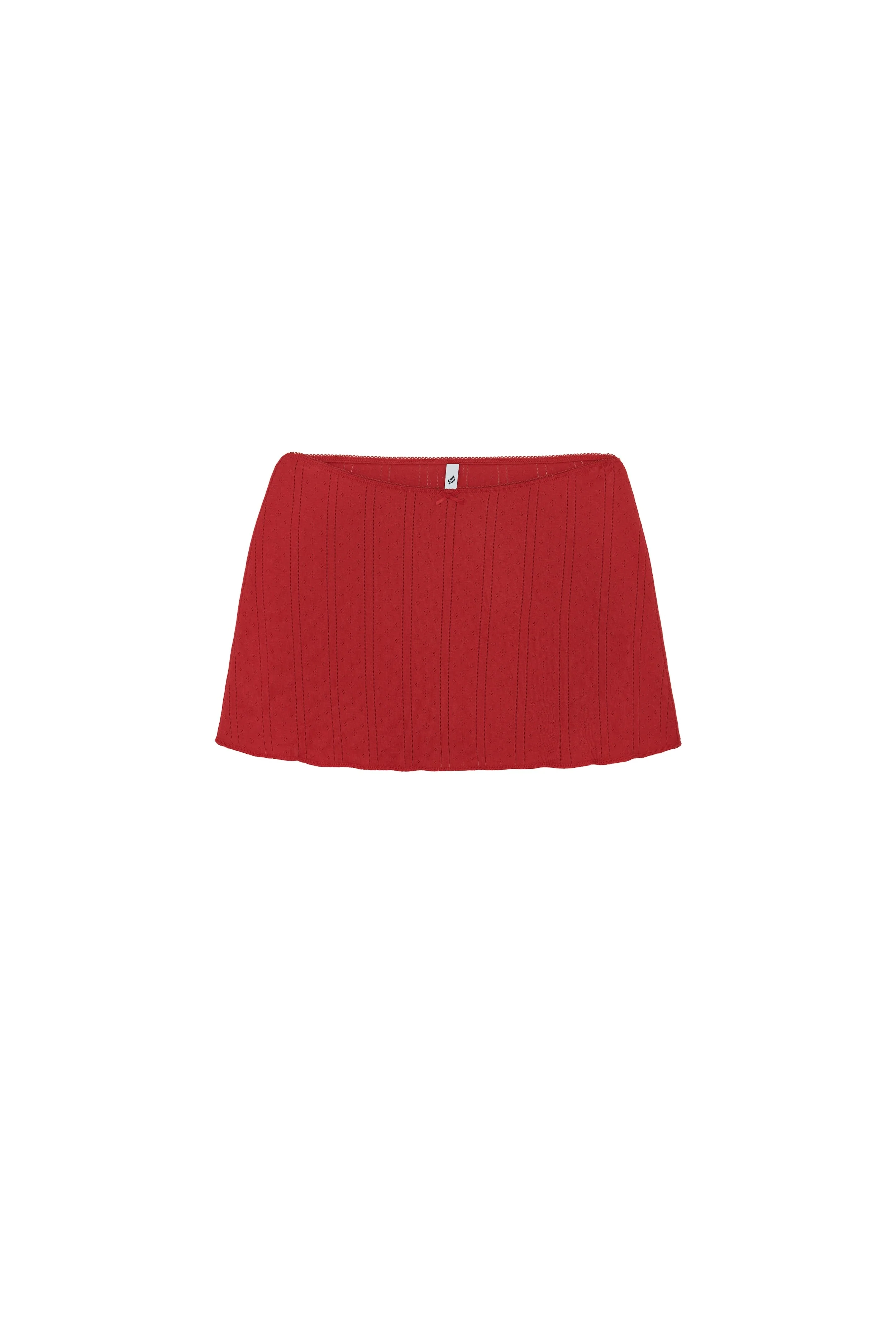 The Mini Skirt Cherry Red - Image 3