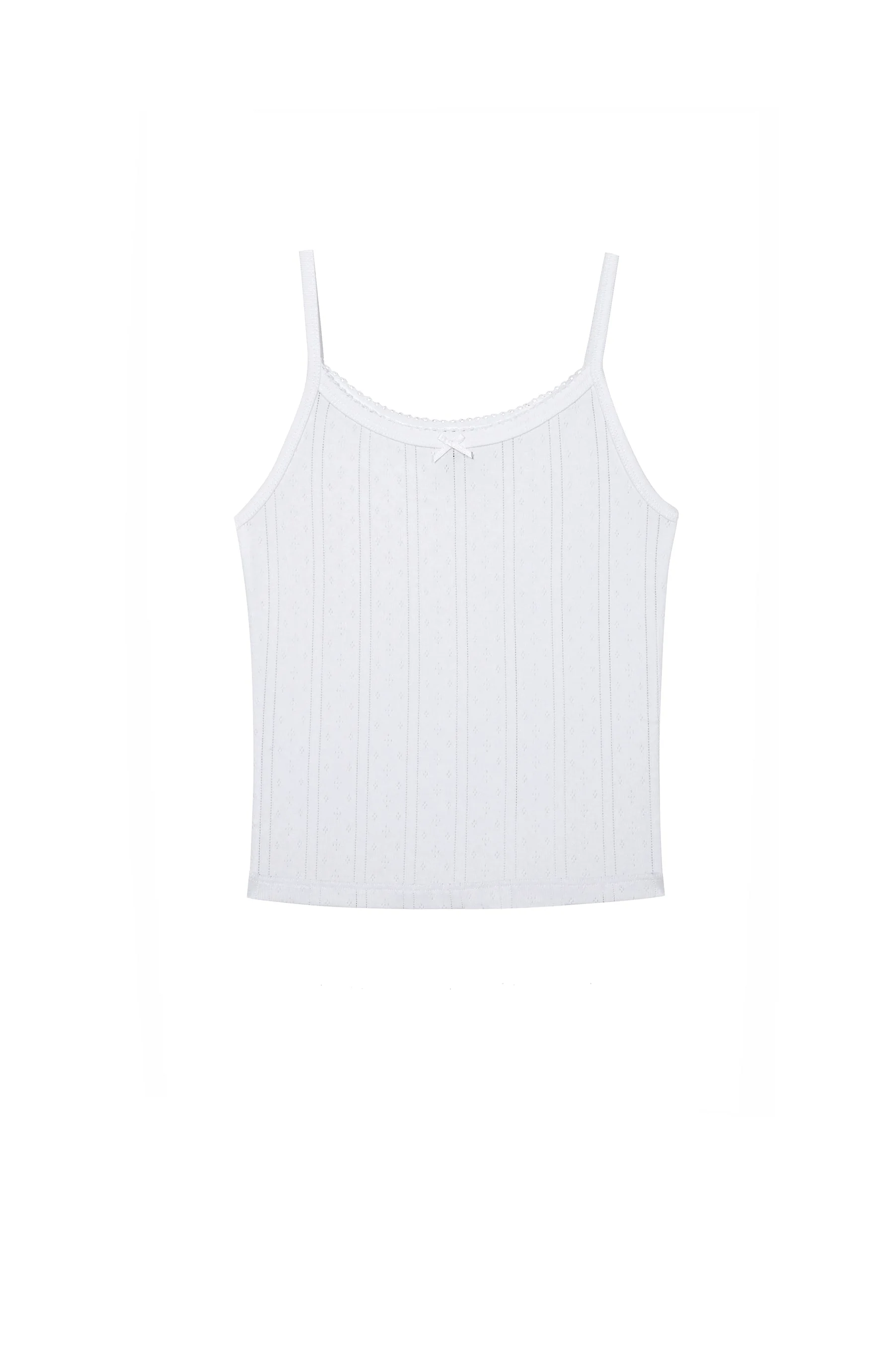 The Picot Tank Regular White - Image 3