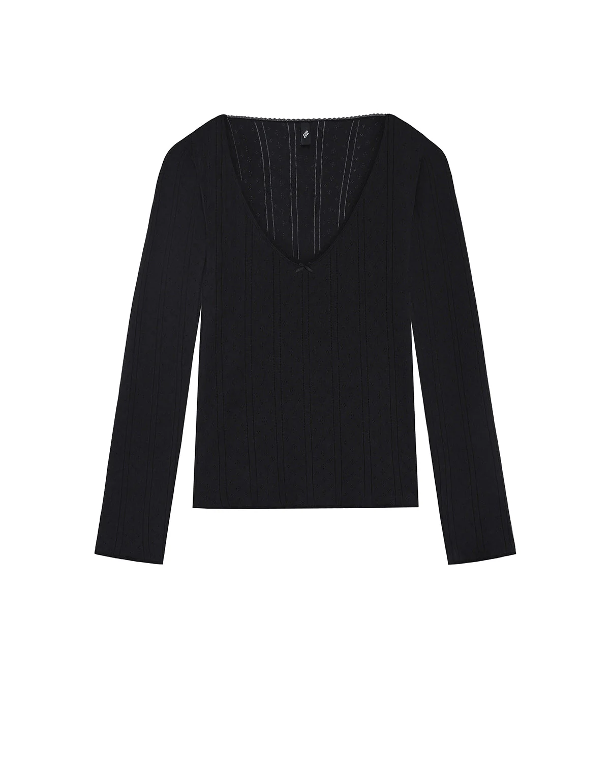 The Scoop Long Sleeve Black - Image 3