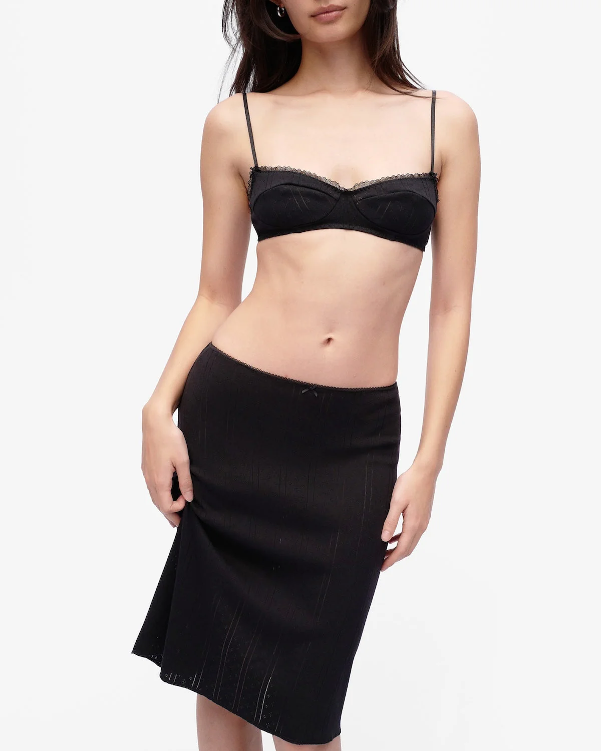 The Slip Skirt Black - Image 6