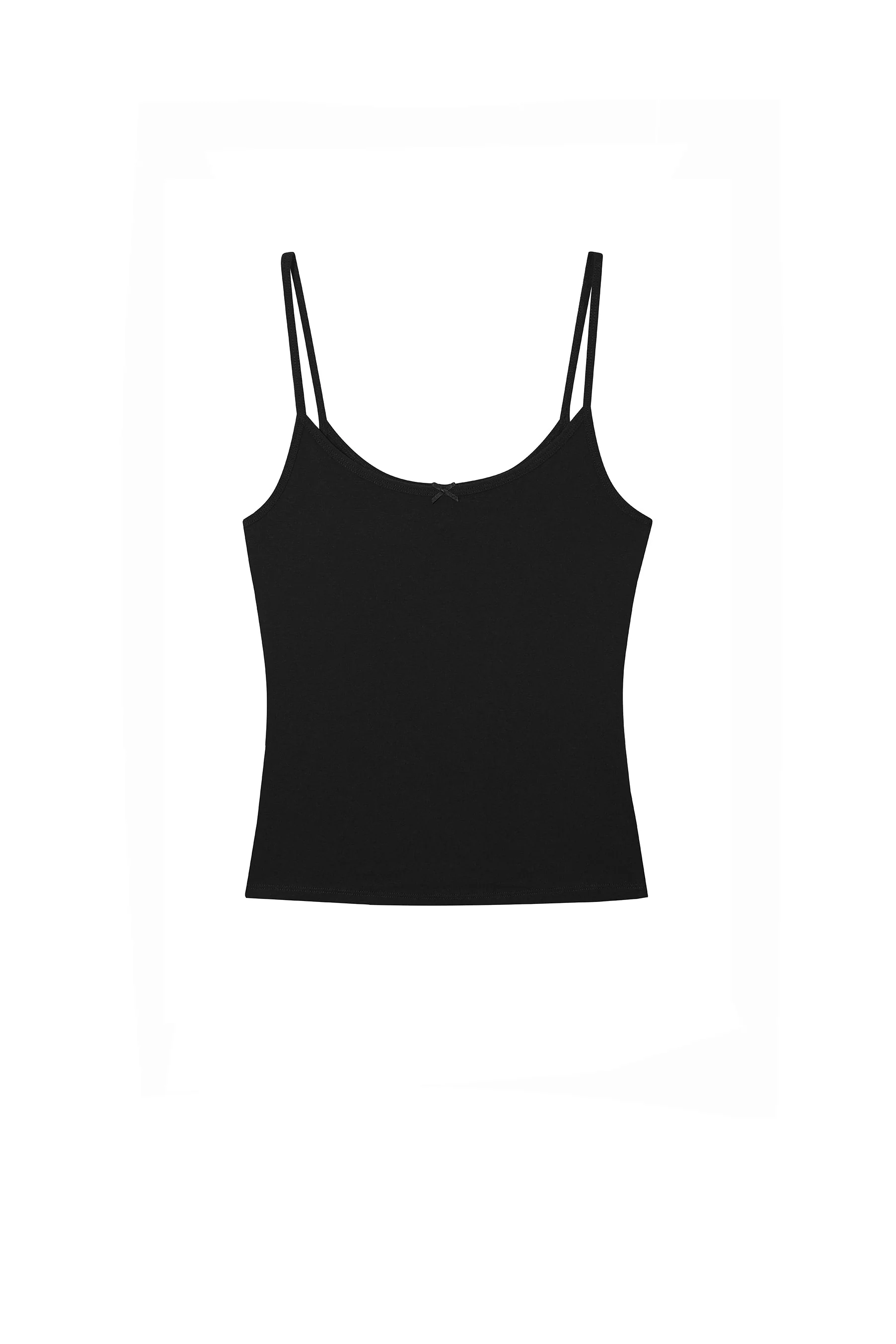 The Tank: Cotton Jersey Black - Image 3