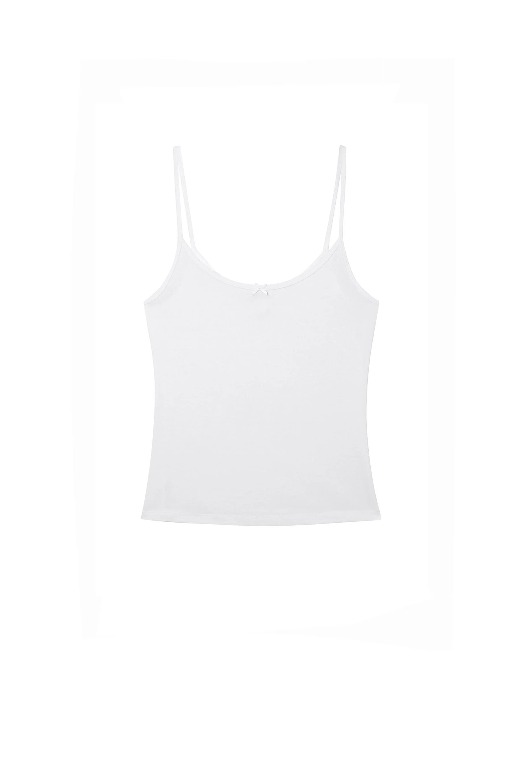 The Tank: Cotton Jersey White - Image 3