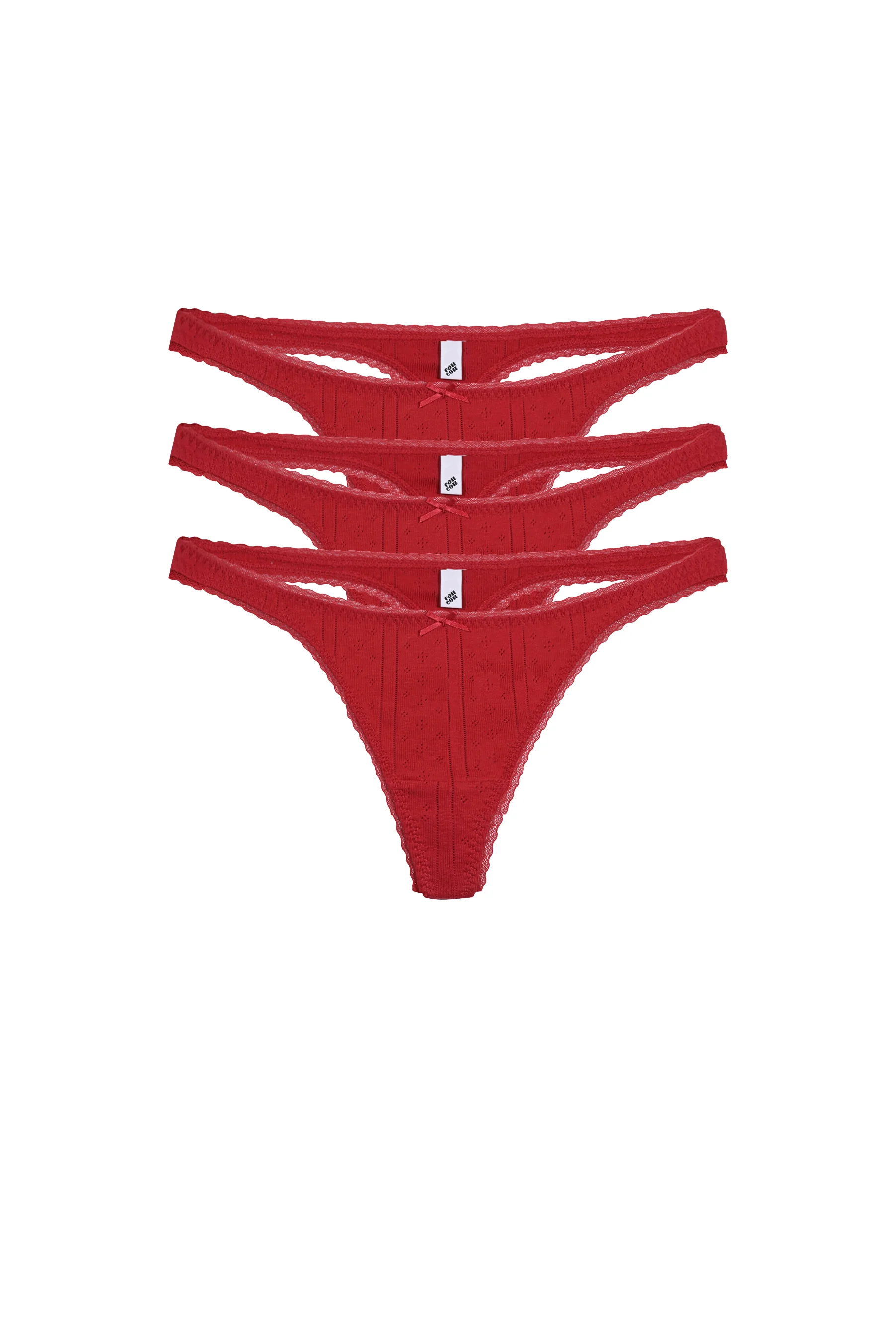 The Balconette Cherry Red - Image 4