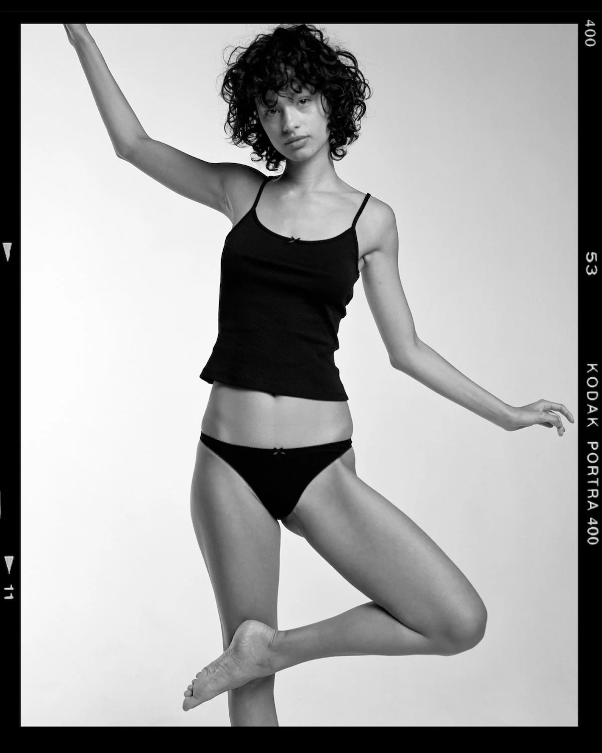 The Thong: Cotton Jersey Black - Image 4