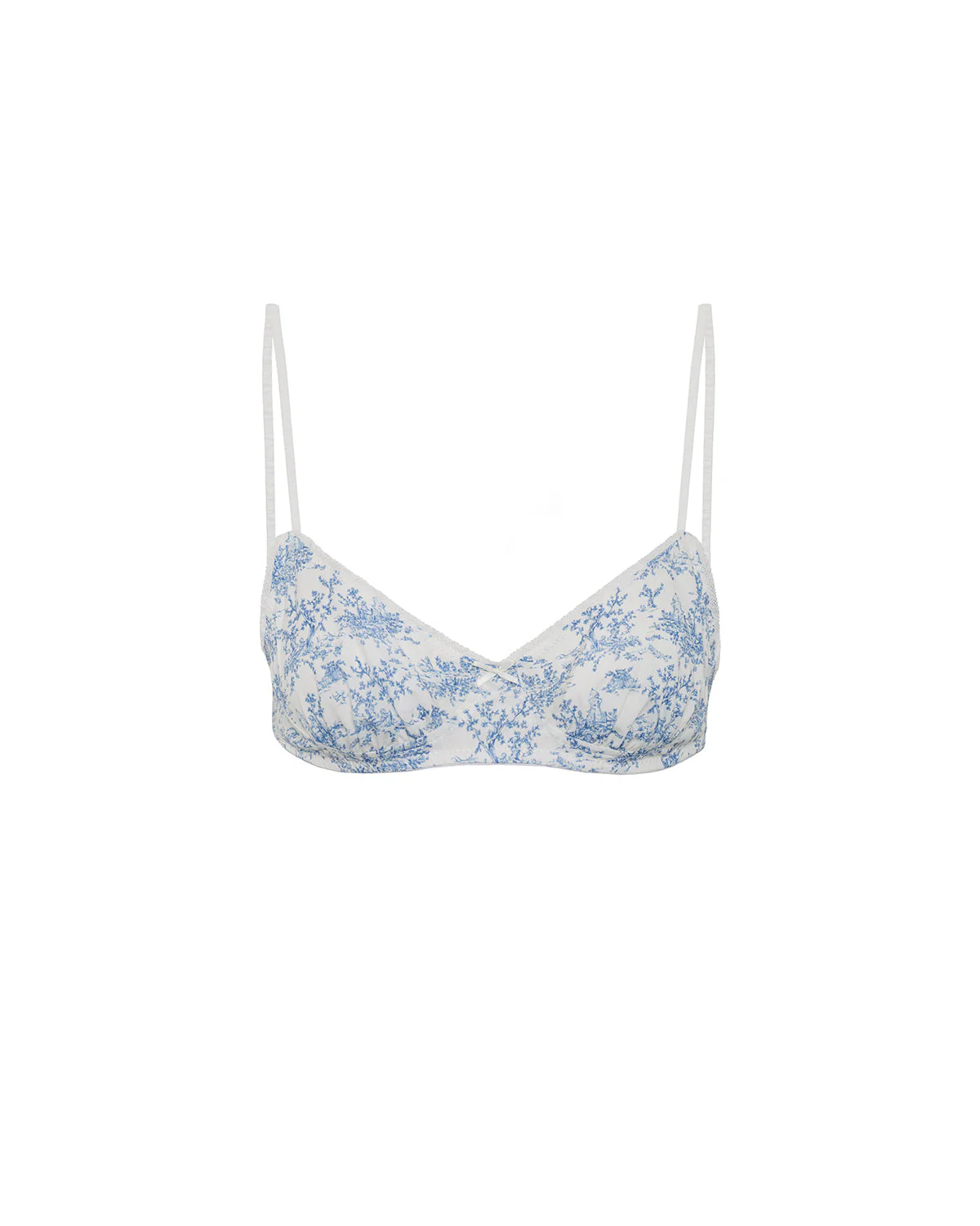 The Voile Bra: Cotton Voile Toile De Jouy - Image 3